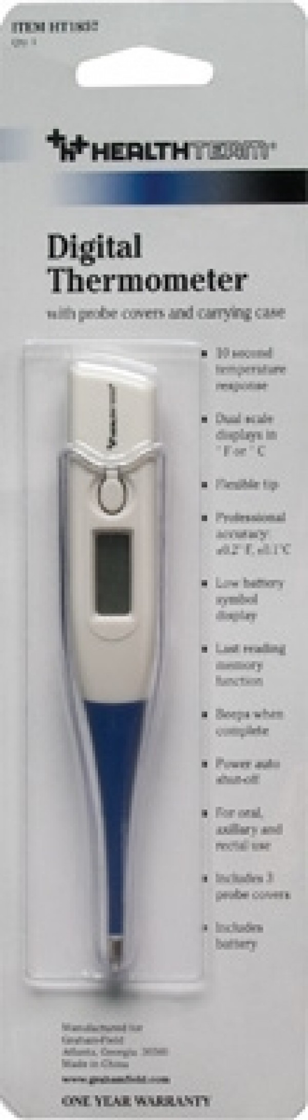Digital Thermometer With Beeper - Fahrenheit