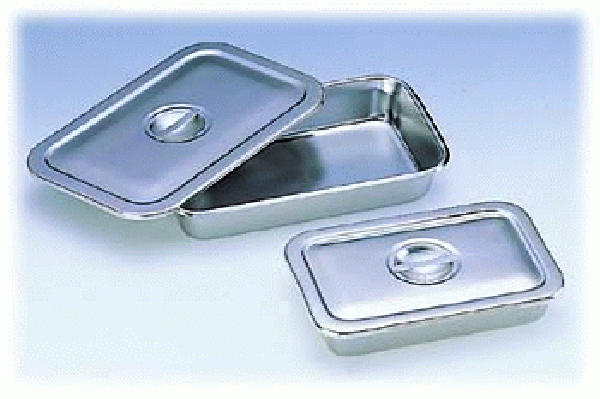 S/steel Instrument Tray WITH LID