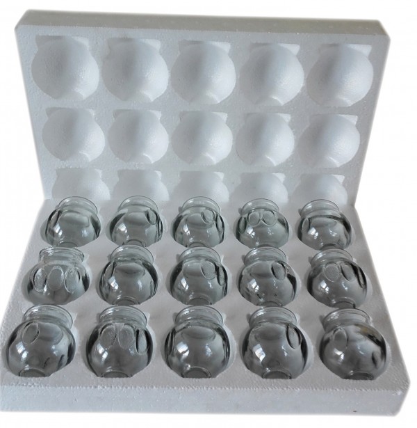 Fire Glass Cupping Jar #5 - Extra Large (15 PCS)