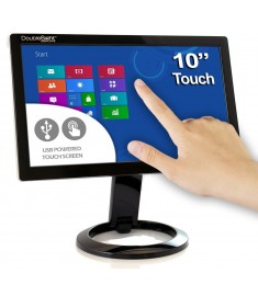 DoubleSight Smart USB Touch Screen LCD Monitor, 10" Screen, Portable No Video Card Required PC/MAC