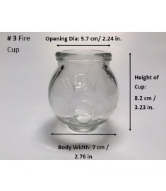 K.S. Choi Corp Glass Jar #3(24 pcs)