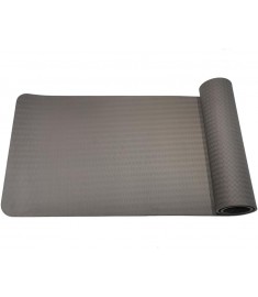 KS Premium Yoga Mat(BLACK) - TPE Material, Excellent Resilience, Non Slip, 72” x 24” Extra Thick 0.4"(10 mm) with Carrying Strap