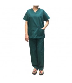 Unisex V Neck Scrub Top