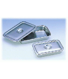 S/steel Instrument Tray WITH LID