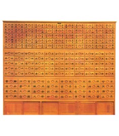 Hansung Wooden Herb Cabinet - Size #8(Grade A)