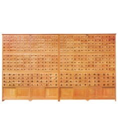 Hansung Wooden Herb Cabinet - Size #12(Grade A)