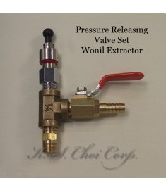 Pressure Releasing Valve Set for Extractor