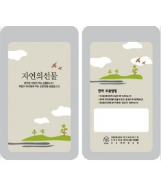Plastic Standing  Pouch - Gift of Nature (자연의 선물) -1 Case(=6,000 PCS)