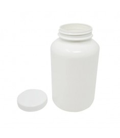White Bottle with Pressure Sensitive Screw Cap