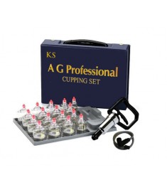 AG Professional Plastic Cupping Set(17 cups)  *INCLUDES the Extension Tube 